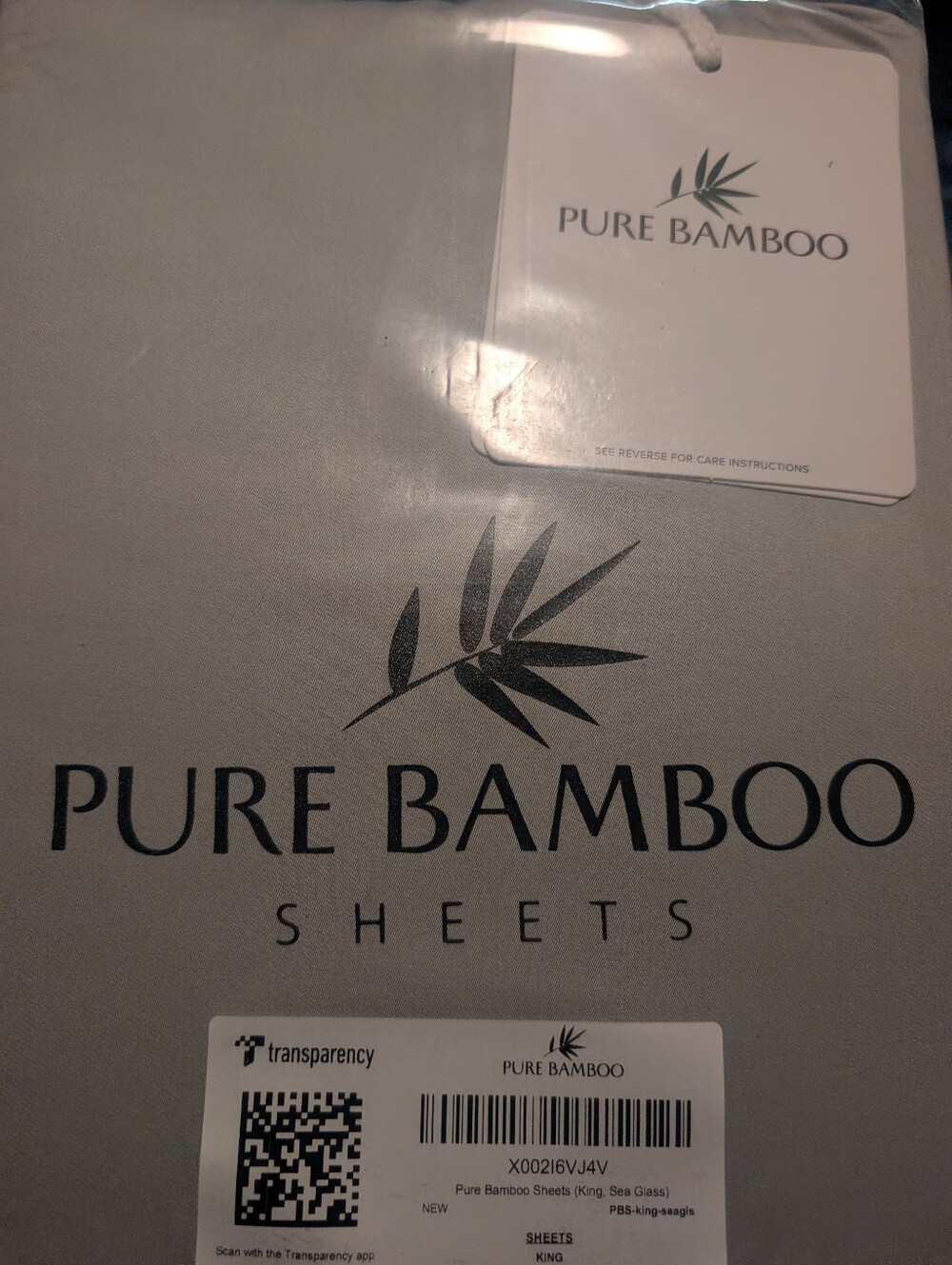 Pure Bamboo Sea Glass Sheet Set